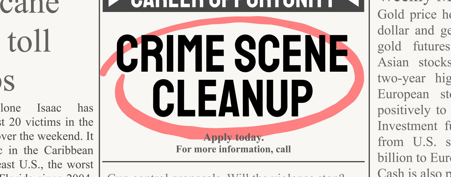 What Happens During A Scene Cleanup?